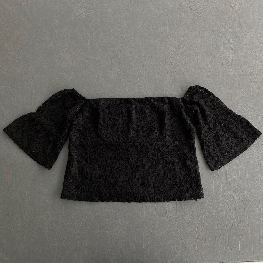 Zara Lace Crop Top